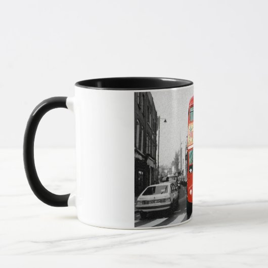 Bus de Londres Mug - 4 (Gauche)