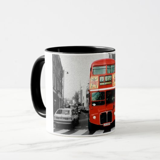 Bus de Londres Mug - 4 (Devant gauche)