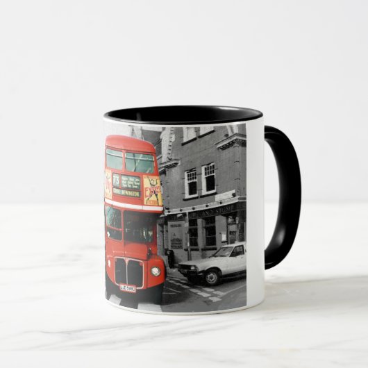 Bus de Londres Mug - 4 (Devant droit)