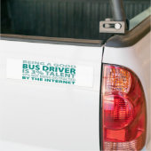 Bus Driver 3% Talent Bumpersticker (Op Truck)