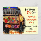Bus driver BBQ Flyer (Voorkant)