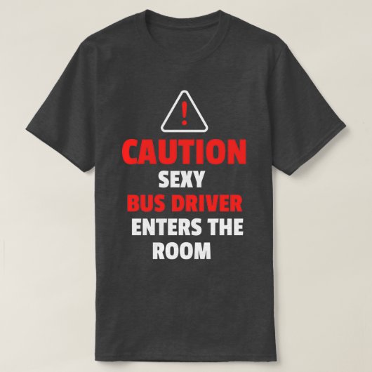 Bus Driver Gift Birthday Coach T-shirt (Design voorkant)