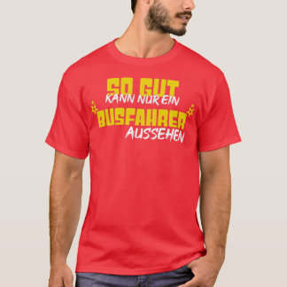 Bus-driver Handige bestuurdersbus T-shirt