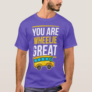 Bus Driver Je bent een wielrenner met geweldige Bi T-shirt