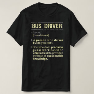 Bus Driver Real American Definition T-shirt