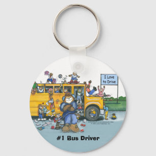 Bus Driver Sleutelhanger