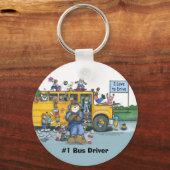 Bus Driver Sleutelhanger (Voorkant)
