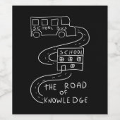 Bus Driver The Road of Knowledge Wijn Etiket (Enkel label)