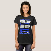Bus driver They See Me Rollin' They Waitin' T-shirt (Voorkant volledig)