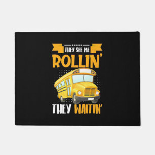 Bus Driver Zie Me Rollin Deurmat