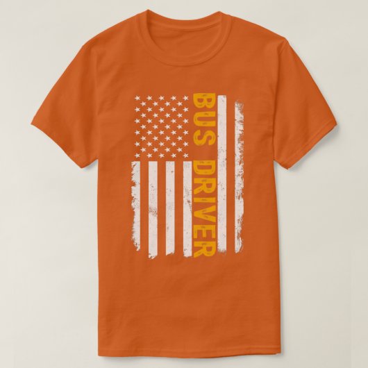 Bus-drivertaak T-shirt (Design voorkant)
