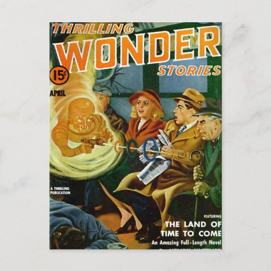 Bus Ghost Briefkaart (Voorkant)