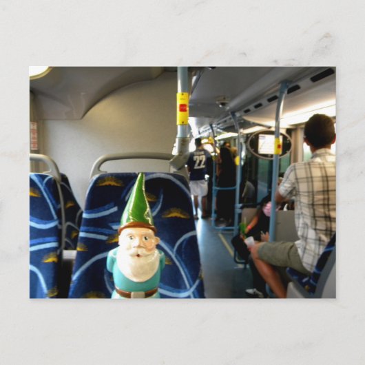 Bus Gnome Briefkaart (Voorkant)