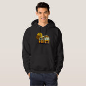 Bus In Front Of Trees Bus Driver Hoodie (Voorkant volledig)