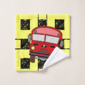 Bus Jeux de serviettes de salle de bain (Gant de toilette)