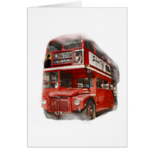 Bus Old Red London