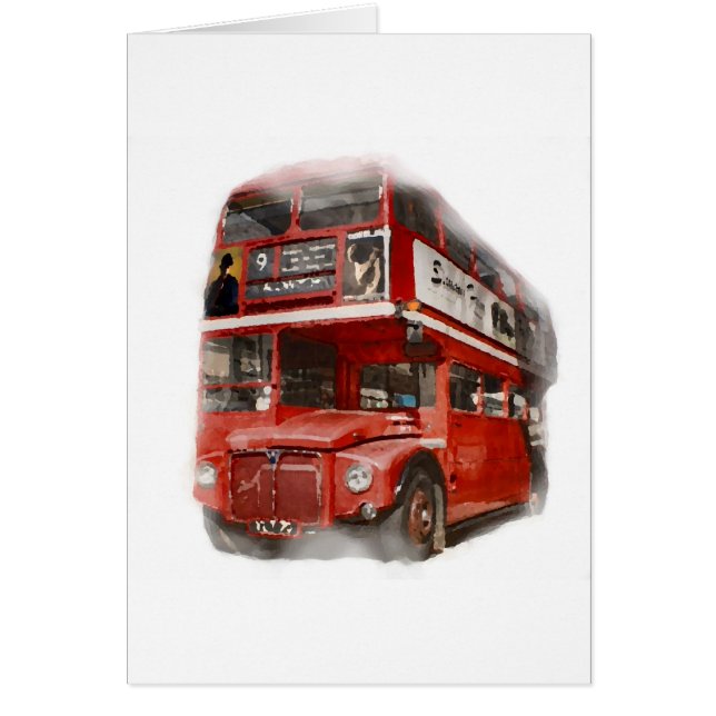 Bus Old Red London (Devant)