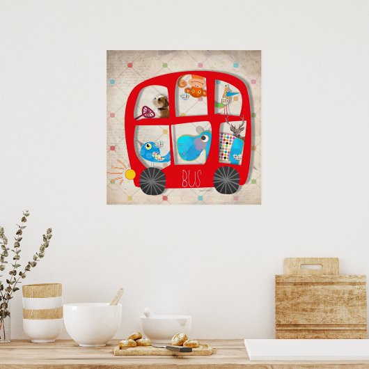 Bus Poster (Keuken)