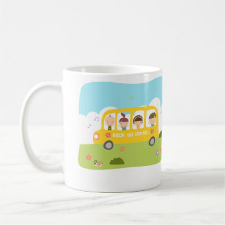 Bus School Terug naar school Mok