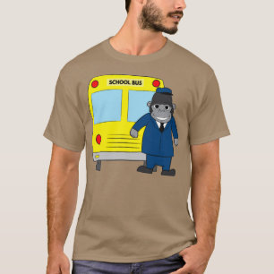 Bus scolaire Gorilla Bus Driver Classic TShirt