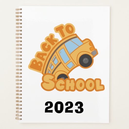 Bus scolaire Retour à la conception scolaire 2023 (Devant)