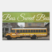 Bus Sweet Bus School Autocollant (Devant)