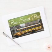 Bus Sweet Bus School Autocollant (Enveloppe)