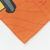 Bus: Wolken Textuur Achtergrond Fleece Deken (Hoek)