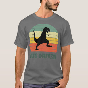 Buschauffeur Dinosaur Funny Bus Driver Gift Idee T-shirt