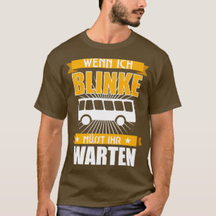buschauffeur gezegde vaders dag t-shirt
