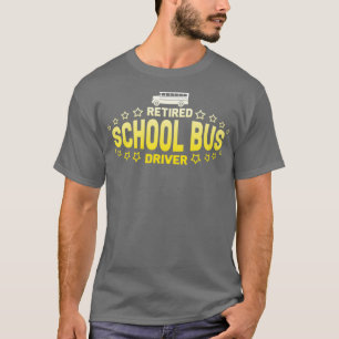 Buschauffeur in rumoe-schoolbus t-shirt