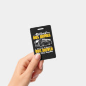 Buschauffeur in ruste badge (Handheld)