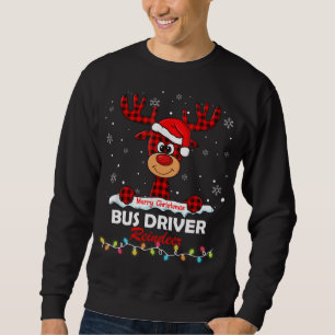 Buschauffeur Rendier Kerstman Hoed Buffalo Plaid K Trui
