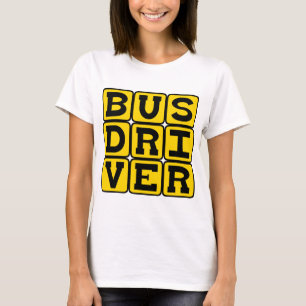 Buschauffeur, Vervoersberoep T-shirt