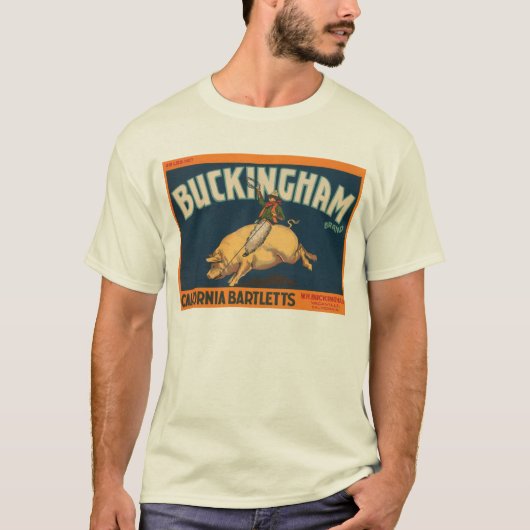 Busckingham California Bartletts Crate Lab T-shirt (Voorkant)