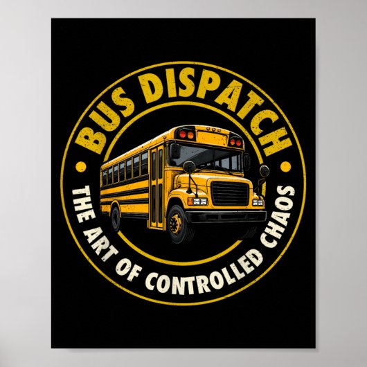 Buscoördinator Poster (Voorkant)
