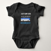 Busdriver op Time Buskamperfekt Gift Romper (Voorkant)