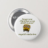 Busdrivers Ronde Button 5,7 Cm (Voorkant /achterkant)