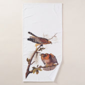 Buse à épaulettes roux Audubon Oiseau de proie (Serviette de bain)
