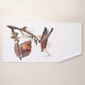 Buse à épaulettes roux Audubon Oiseau de proie (Serviette de bain)