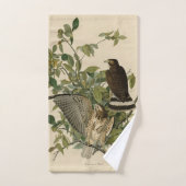 Buse à grande aile des oiseaux d'Amérique d'Audubo (Serviette à main)