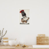 Buse à queue rouge par Audubon Poster (Cuisine)