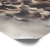 Buse no 8 Poster brillant (Coin)