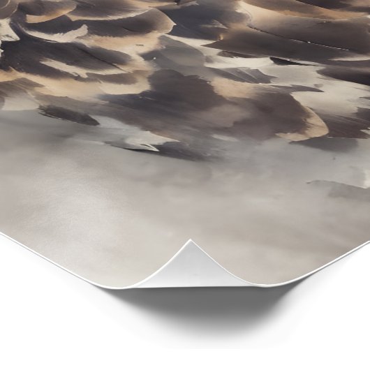 Buse no 8 Poster brillant (Coin)