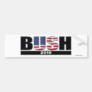 Bush 2016 bumpersticker