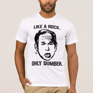 Bush : Comme une roche, seulement un T-shirt plus
