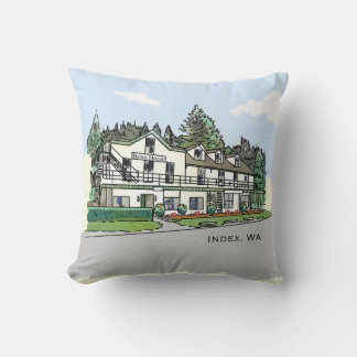 Bush House Inn Kussen 16" x 16"