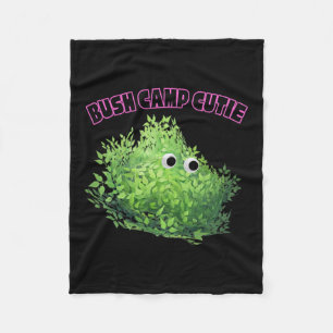 Bush Kamp Schattig Gamer Meisje Schattig Grappig T Fleece Deken