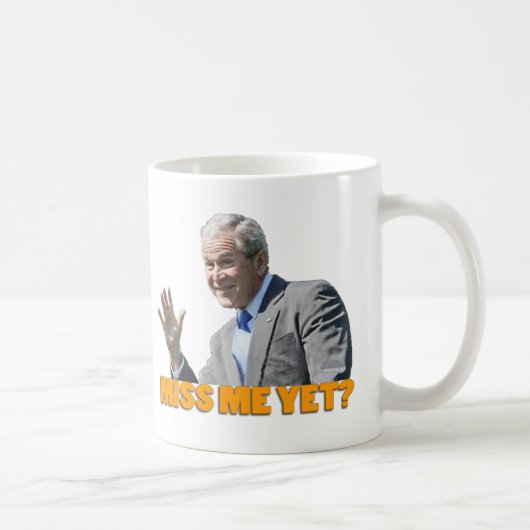 Bush "Mlle Me Yet ?" Tasse de café (Droite)