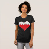 Busha Poland Heart T-shirt (Voorkant volledig)